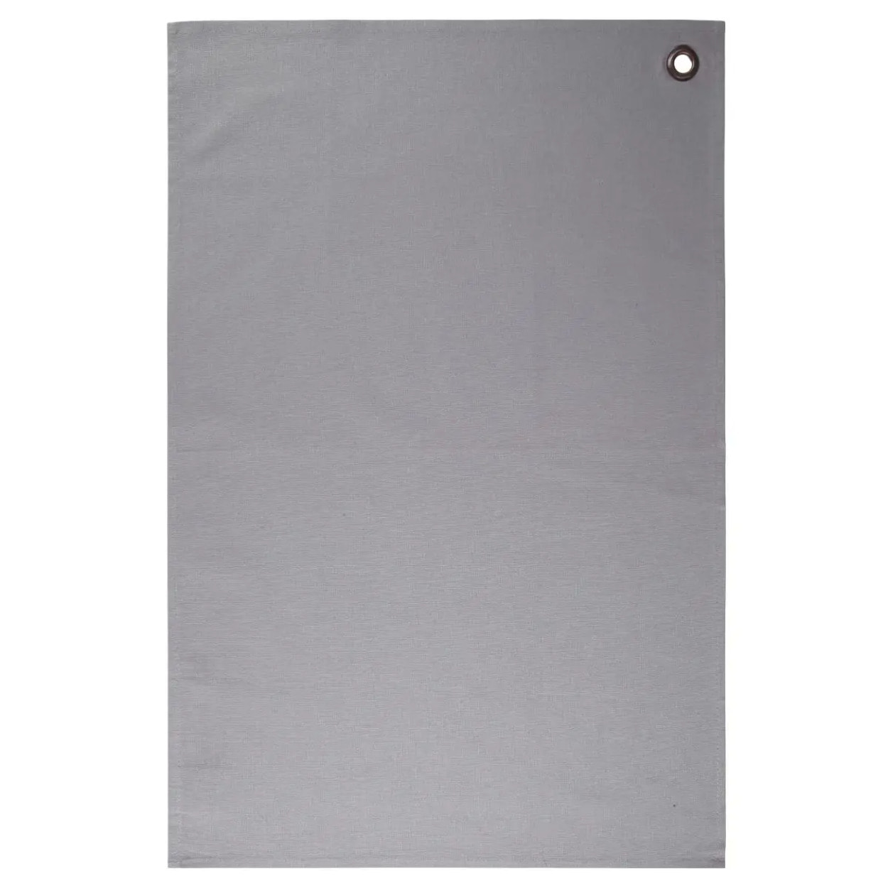 Lot de 2 torchons imprimés - coton - gris clair - 45x70 cm