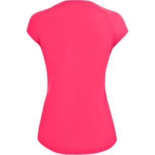 Court - Tennis T-Shirt Mujer - Coral - Mujer