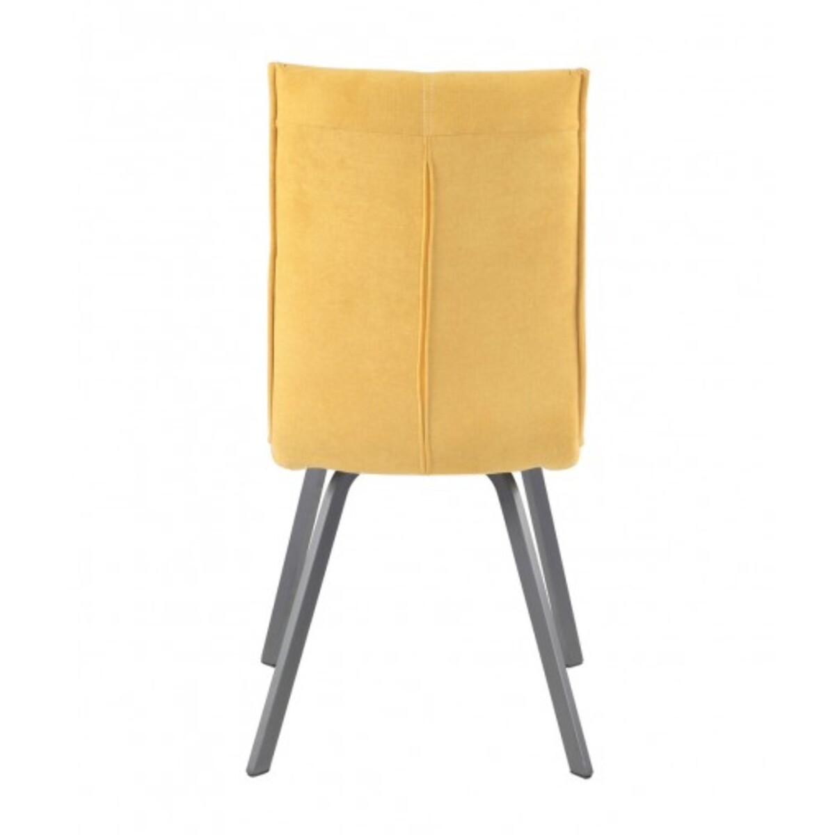 Chaise design en tissu & métal - JADE