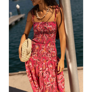 Collar con conchas de nácar natural