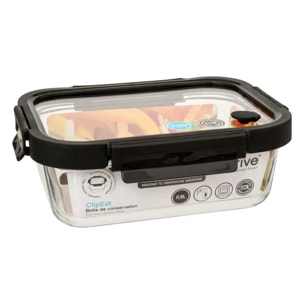 Boîte de conservation verre 09L "ClipEat"