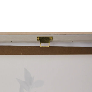 Toile imprimée encadrée Cecilia vert 45x60cm