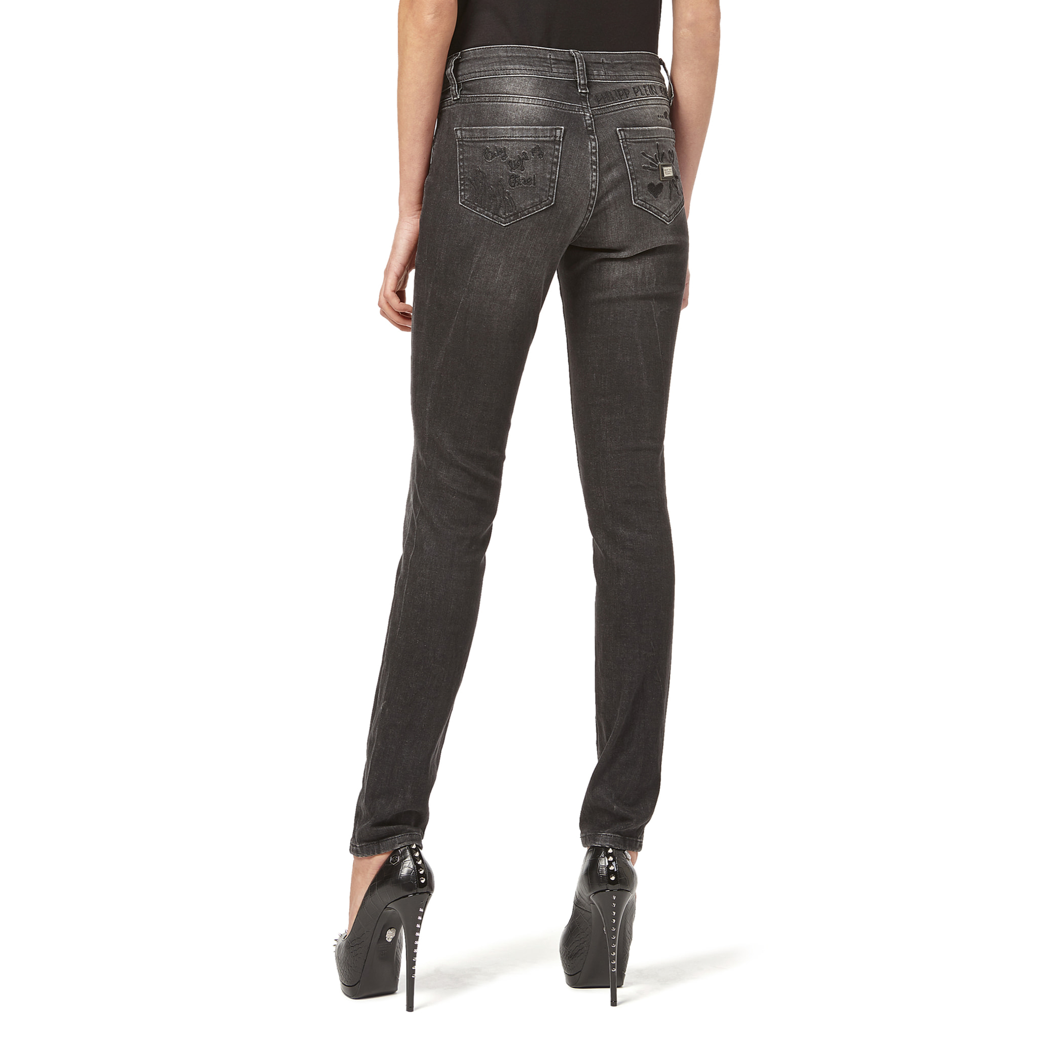 PHILIPP PLEIN Jeggins "Only Time"