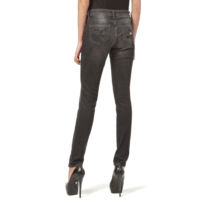 PHILIPP PLEIN Jeggins "Only Time"