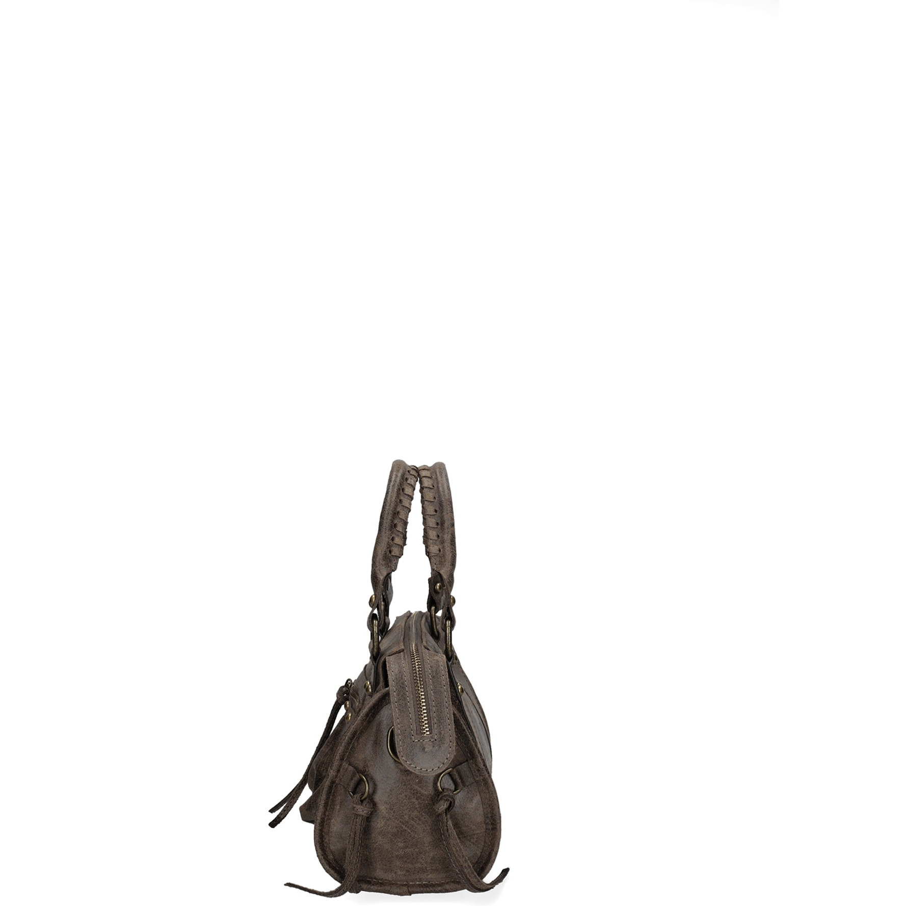 Borsa a spalla da donna - Modello Erisia - Vera pelle - 25.0 x 15.0 x 10.0 cm