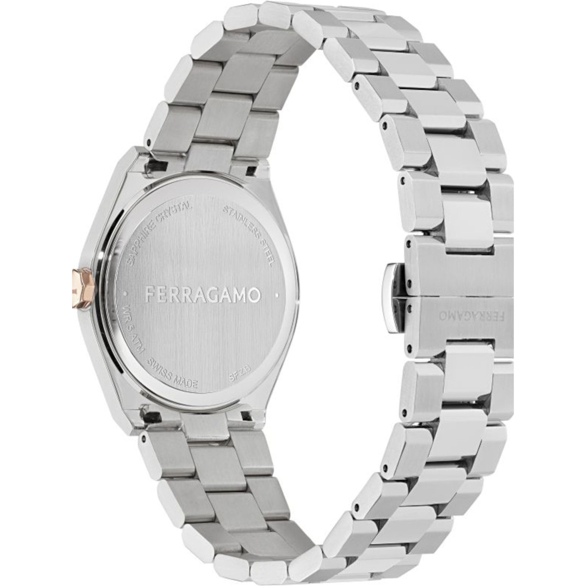 Ferragamo Reloj Analógico De Cuarzo Zb-Vega Upper East 35Mm-F