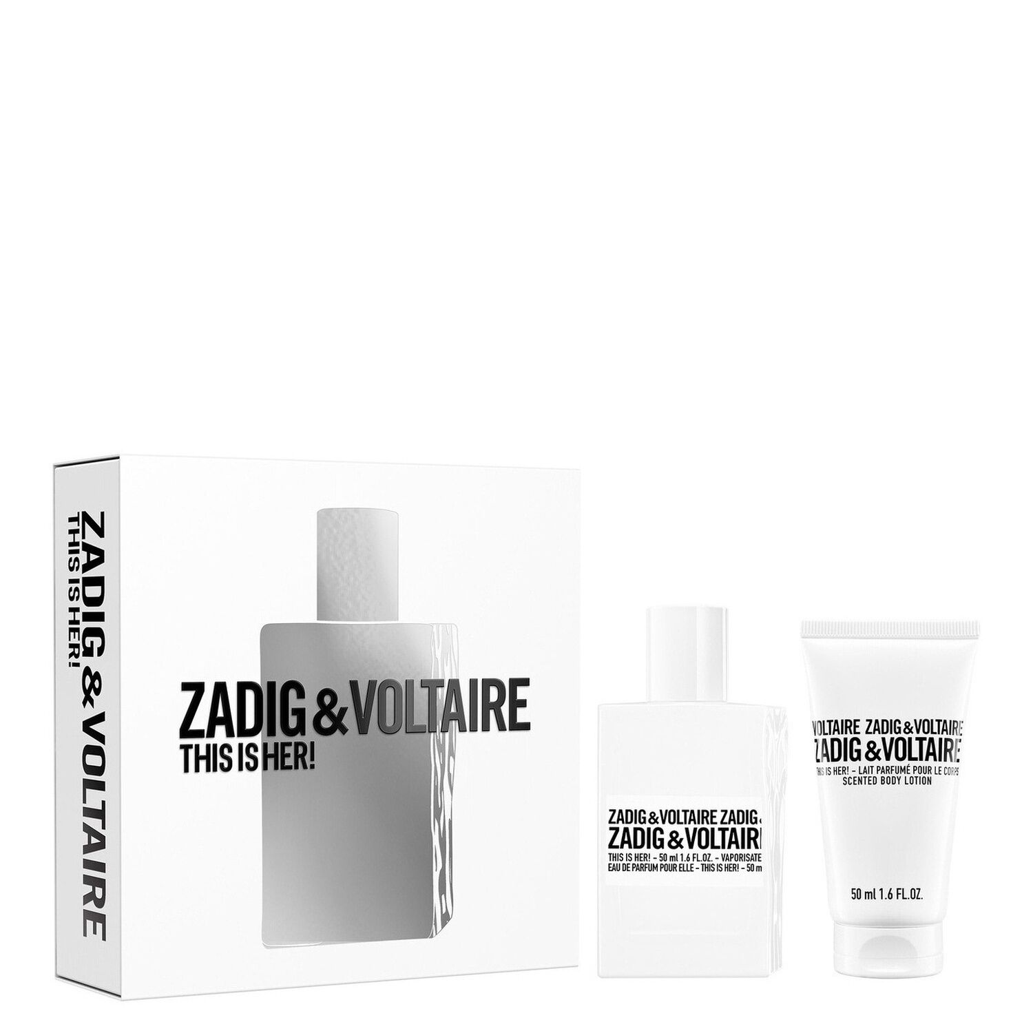 This is Her! - Coffret Eau de Parfum 50ml + Lait Corps Parfumé 50ml