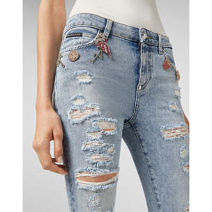 PHILIPP PLEIN Miss Slim Fit Crystal