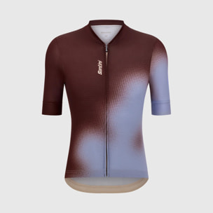 Spot Men's Short Sleeve Jersey - Az - Azul Claro