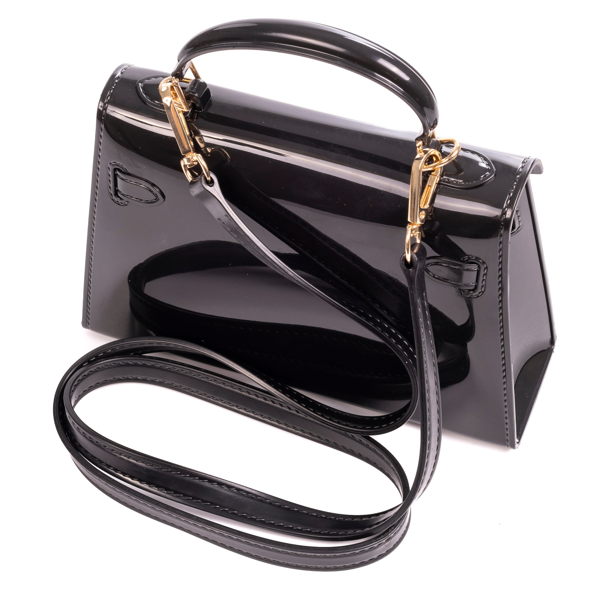 Villacidro bolso de mano Tote mini de pvc.