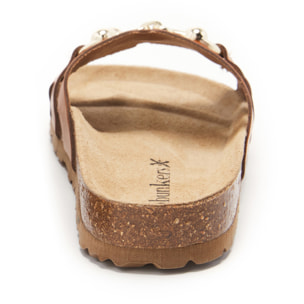 Sandalia BABUNKERS MARRON