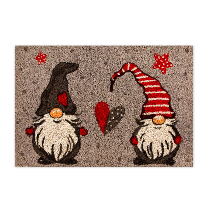 Paillasson Excelsa – Gnomo, Fibre de coco et PVC multicolore