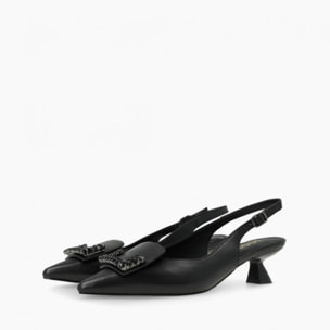ZAPATOS DE SALÓN NEGROS A-RINO