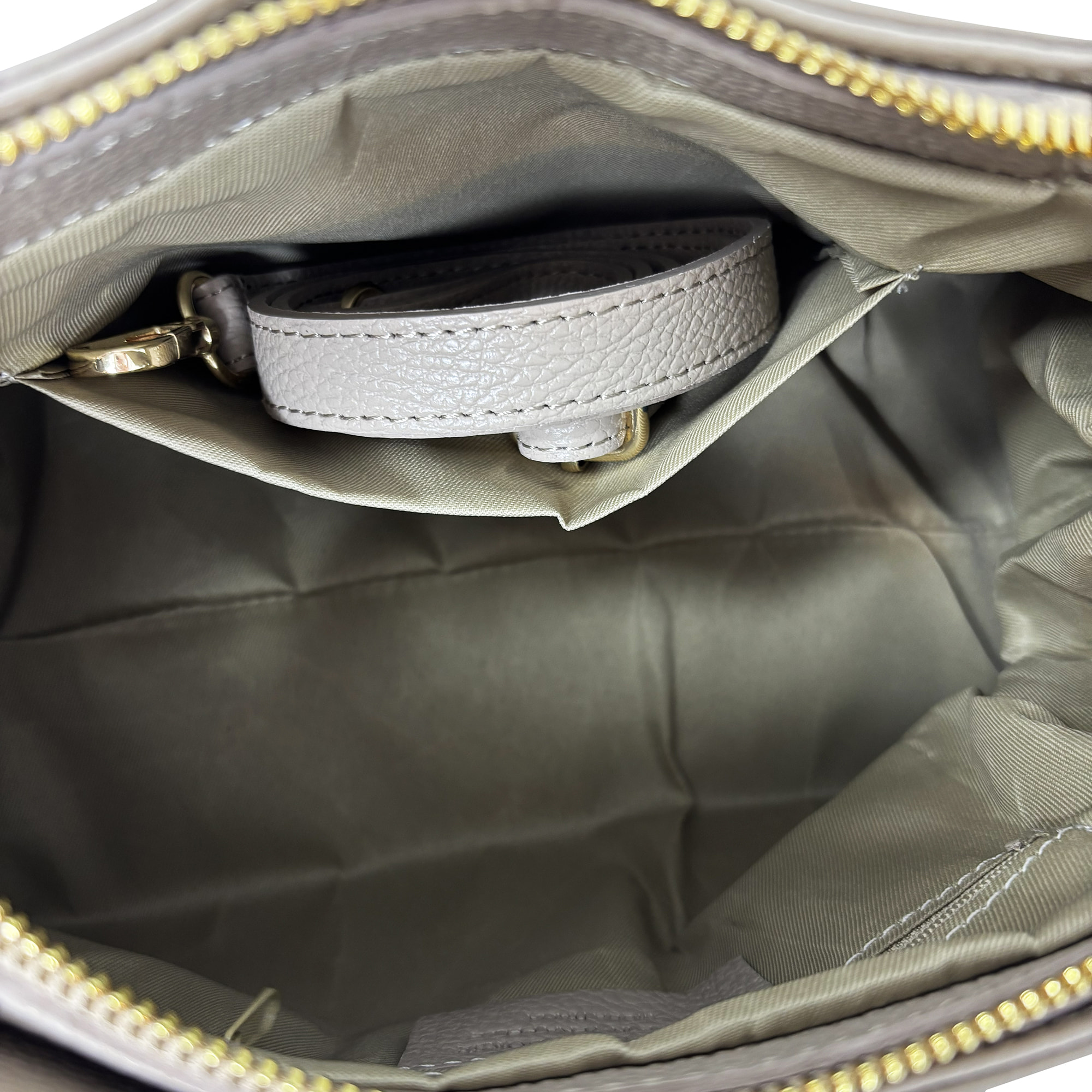 Borsa a Mano in Vera Pelle Dollaro Made in Italy