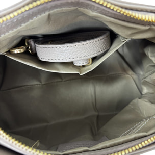 Borsa a Mano in Vera Pelle Dollaro Made in Italy