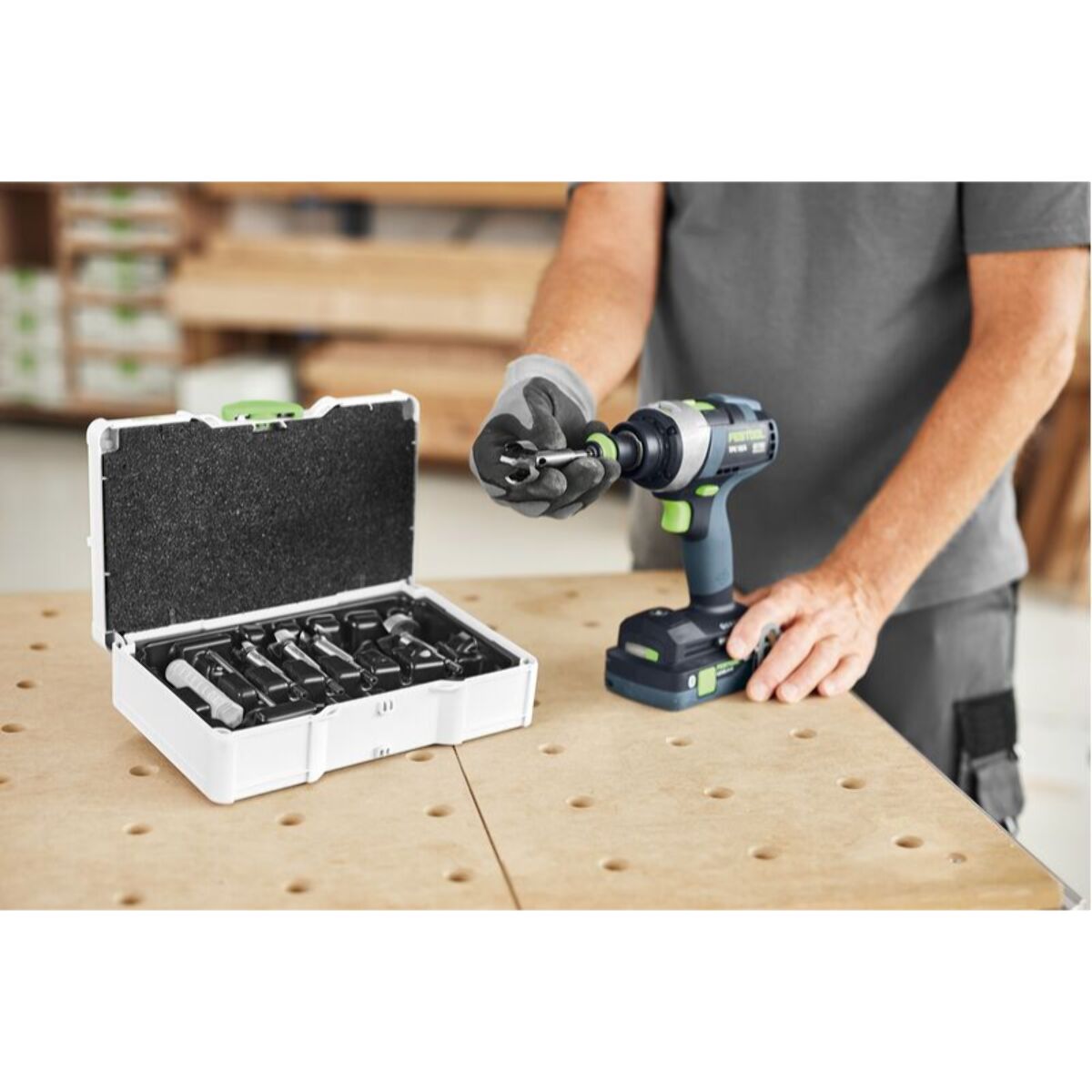 Kit de forets Forstner SYS3 S 76-FB CE-SORT/5 - FESTOOL - 578110