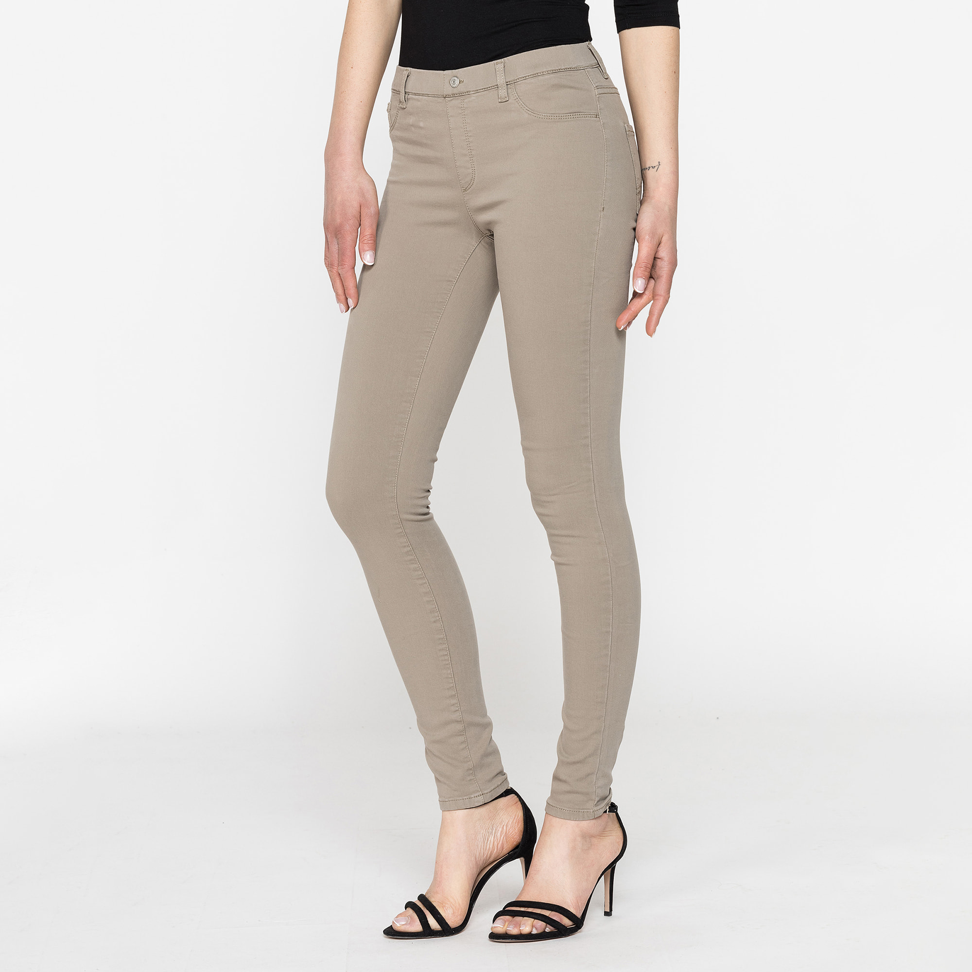 LEGG-JEANS IN GABARDINE SUPER STRETCH 9,3oz