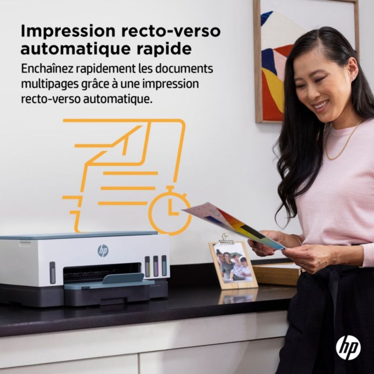 Imprimante jet d'encre HP Smart Tank Plus 7006