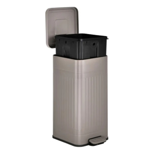 Poubelle Nova avec Pedale 30L 35x27x58 cm