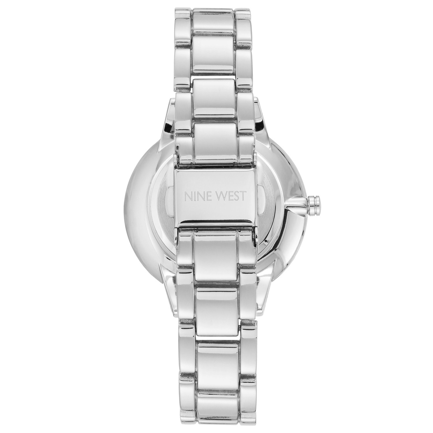 Reloj Nine West NW-2543GYSV Mujer Analogico Cuarzo con Correa de Aluminio