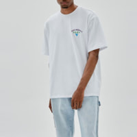 GUESS Originals - T-shirt Earth Day - blanc