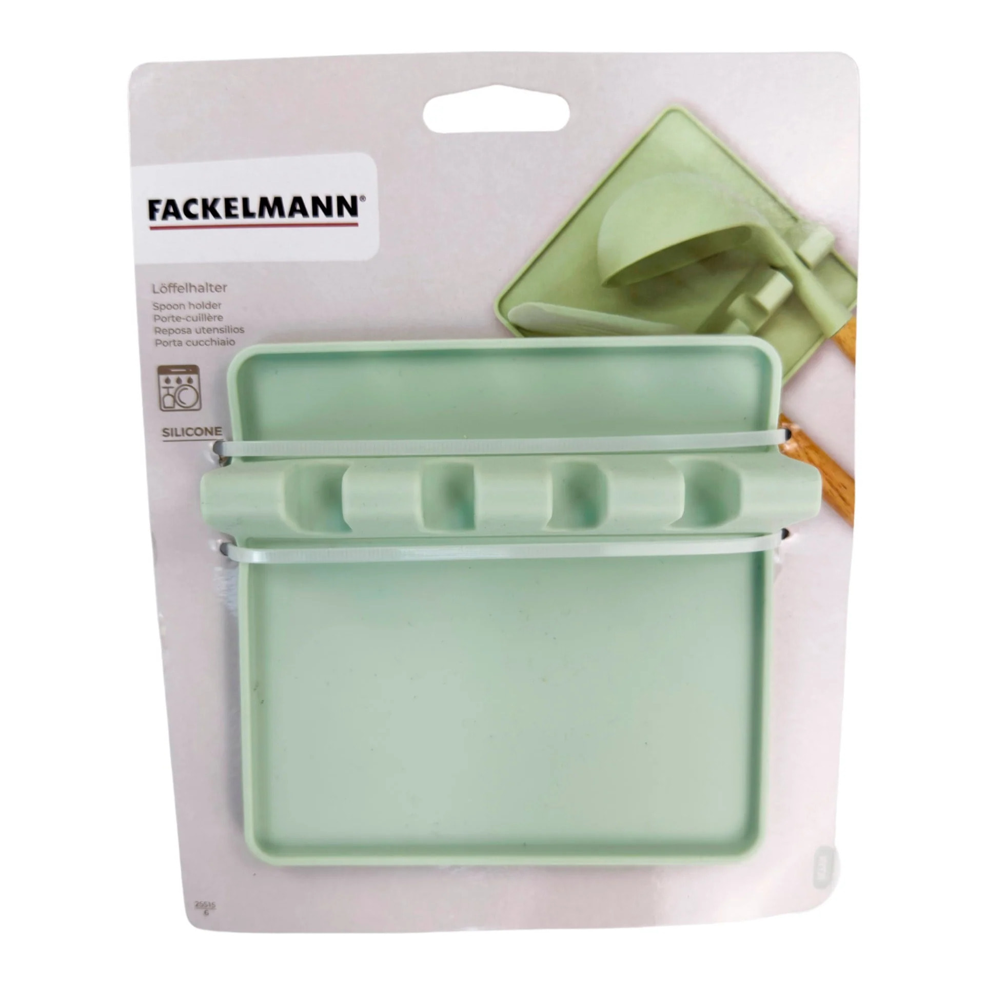 Support à spatule en Silicone Vert Fackelmann OCEAN