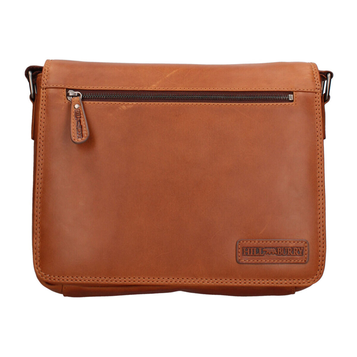 Borsa a tracolla  da uomo In Vera pelle Made in Italy 30x24x10 cm