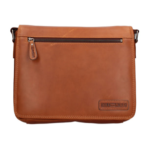 Borsa a tracolla  da uomo In Vera pelle Made in Italy 30x24x10 cm