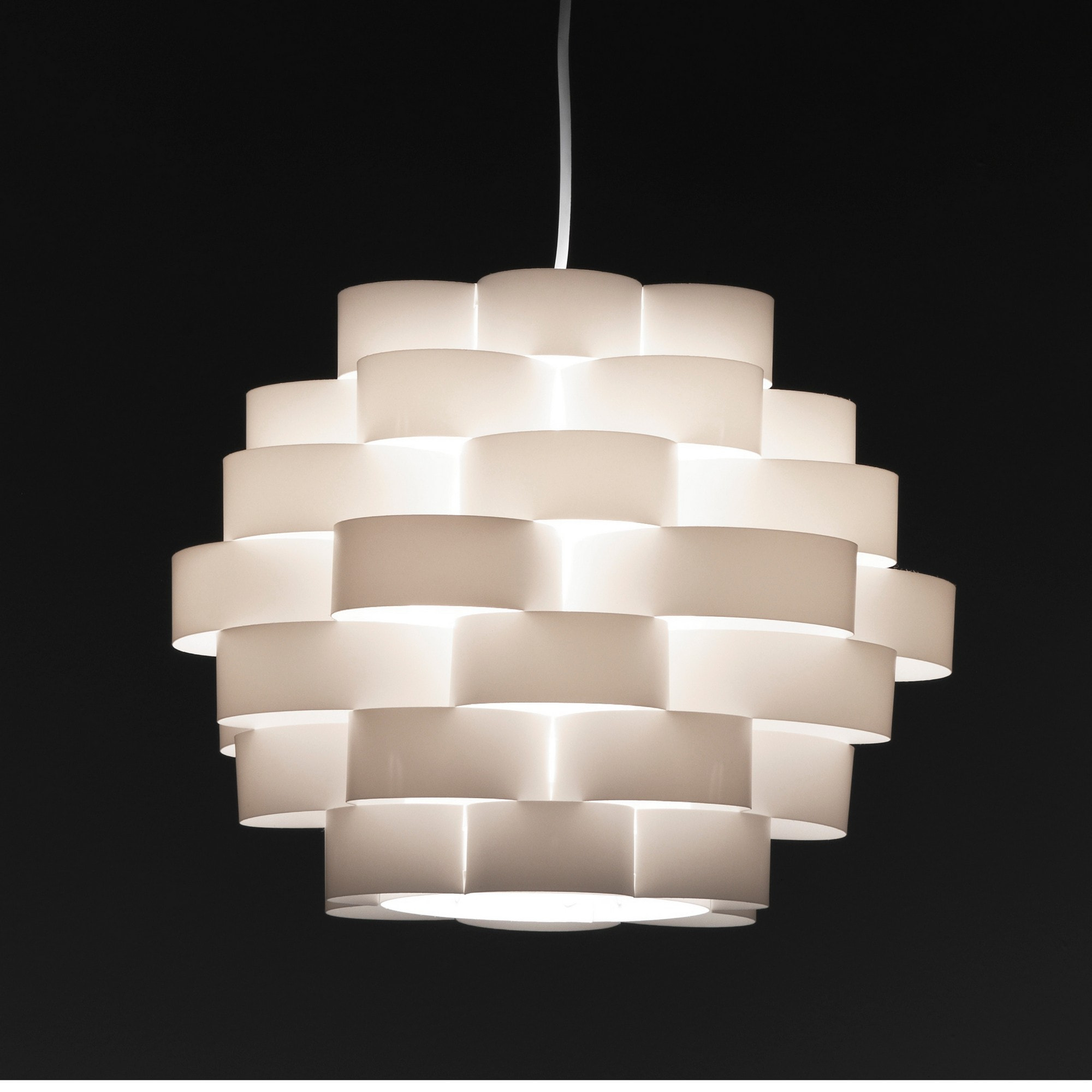 Oresteluchetta lampadario HYDEN bianco