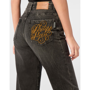 PHILIPP PLEIN Mom Fit LOGO