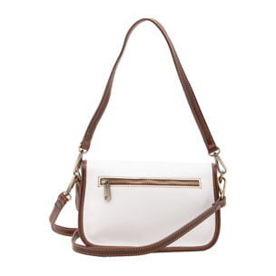 Borsa a tracolla da donna - Modello False - Vera pelle - 14.0 x 23.0 x 9.0 cm