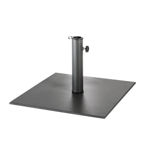Pied de parasol carré Anthracite