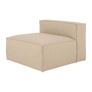 Fauteuil couleur marron beige de 110x90cm Hauteur: 70 Longueur: 110 Largeur: 90