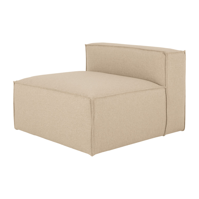 Fauteuil couleur marron beige de 110x90cm Hauteur: 70 Longueur: 110 Largeur: 90