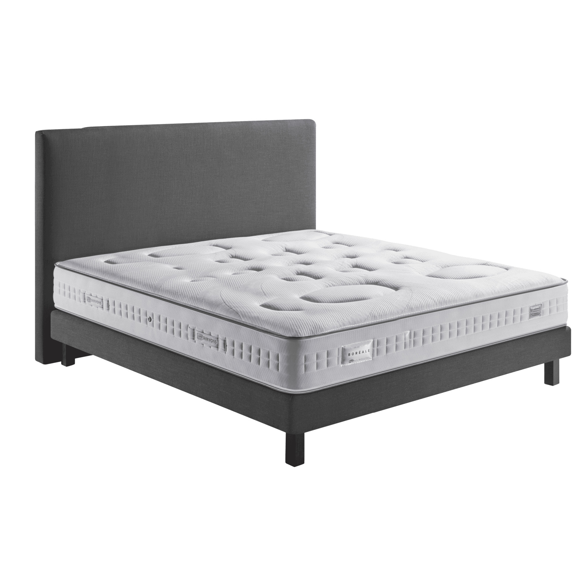Matelas Boreale ferme, ressorts ensachés, 120x190 H29