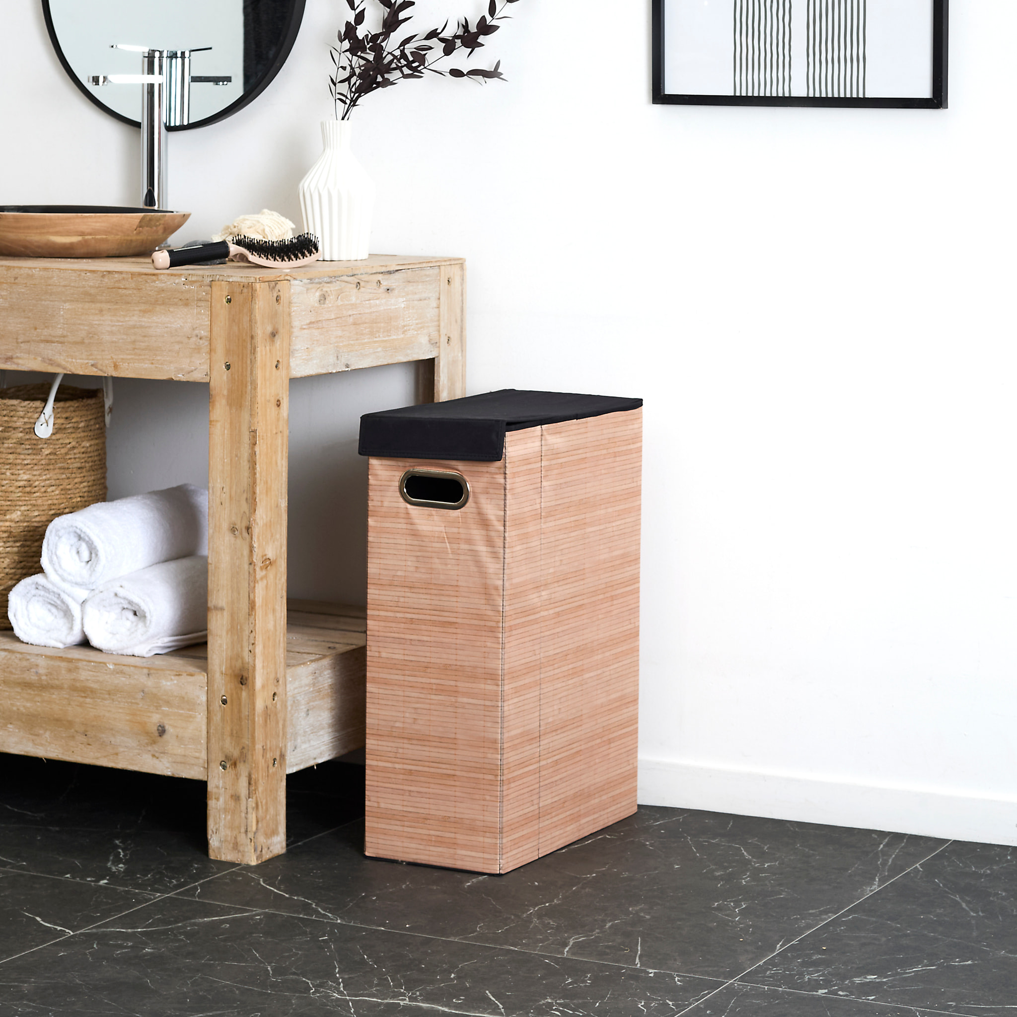 Panier A Linge 22x40x60cm