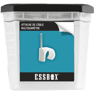 attache câble ESSBOX SCELL-IT à clouer - Boite de 100 – EX-9340140710
