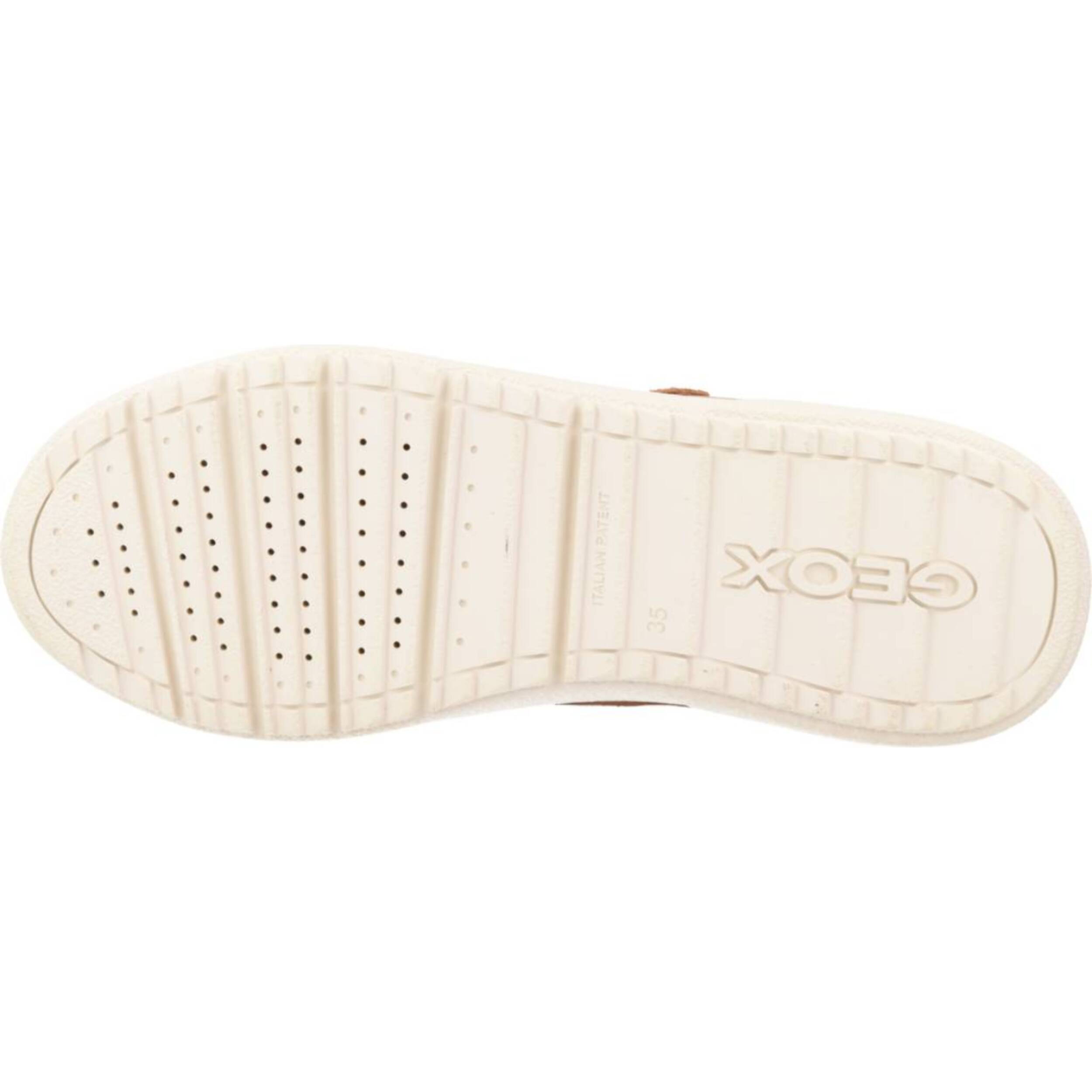 Zapatillas Niña de la marca GEOX  modelo J THELEVEN WPF C MARRON