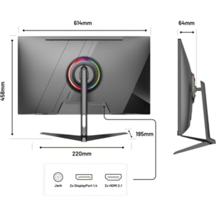 Ecran PC Gamer JAPANNEXT JN-IPS27G1632UF 27'' IPS