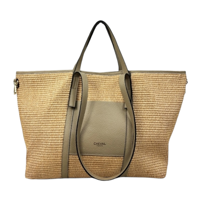 Borsa a spalla Cheval Firenze Formentera Taupe