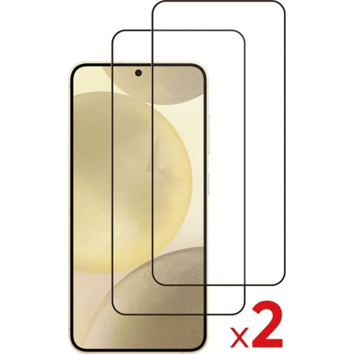 Protège écran ESSENTIELB Samsung S25+ verre trempé x2