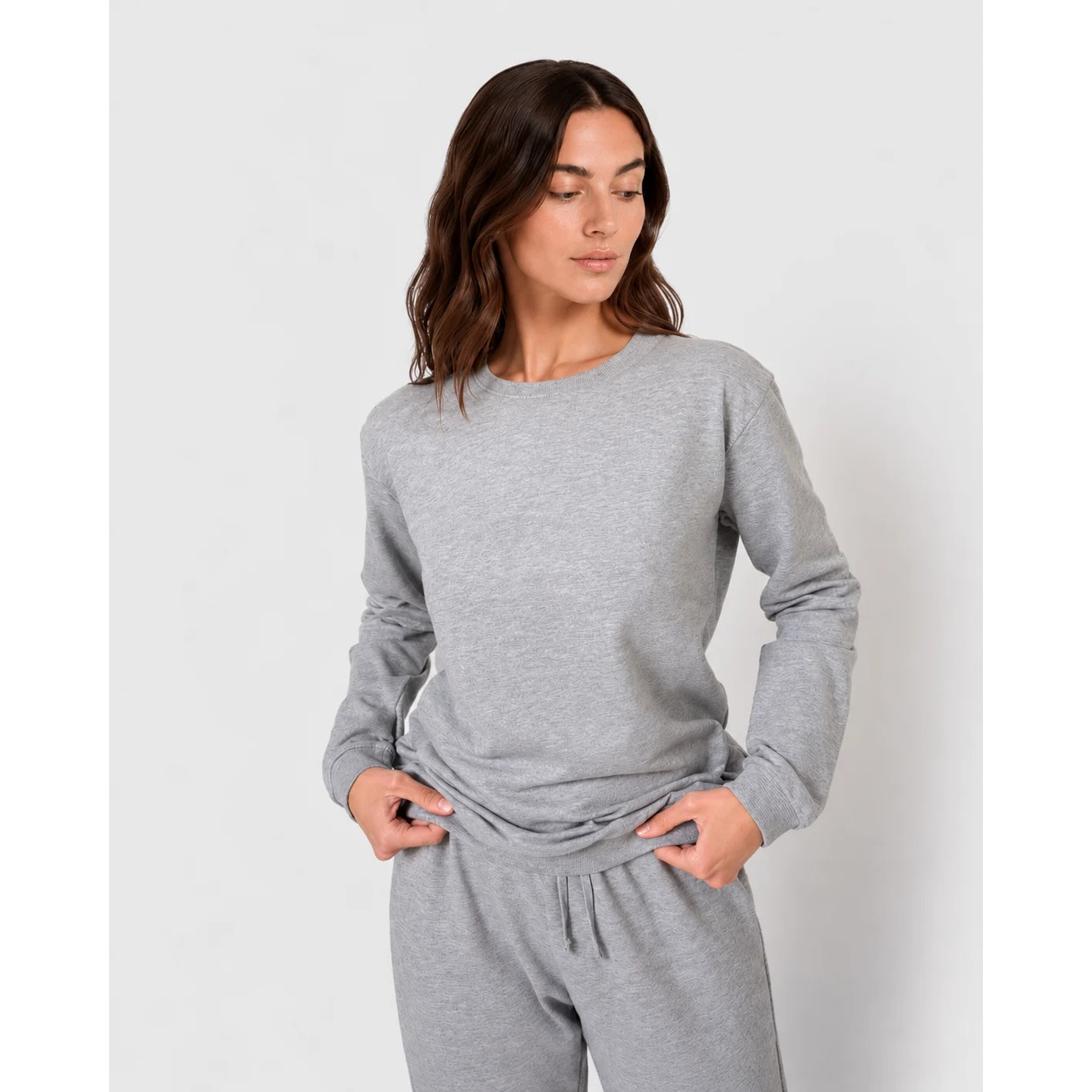 Felpa basic sportiva da donna