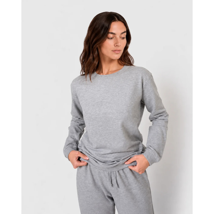Felpa basic sportiva da donna