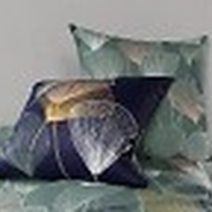 Parure de draps 100% coton imprimé - cottey - vert