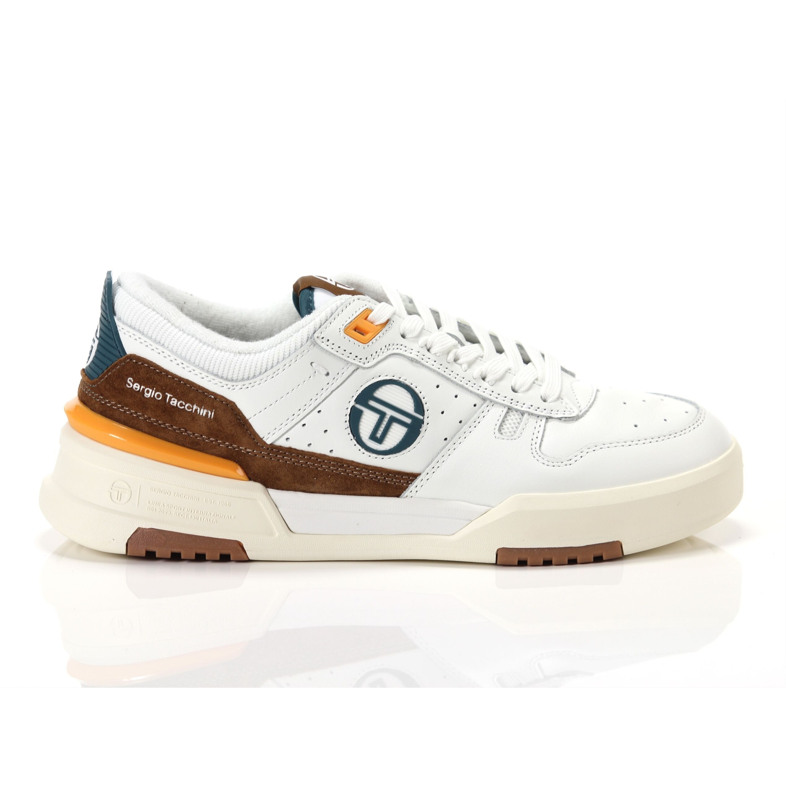 Sneakers Sergio Tacchini BB Court Lo White Antique White Pacific Bianco