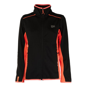 SCUOLA NAUTICA ITALIANA felpa donna black