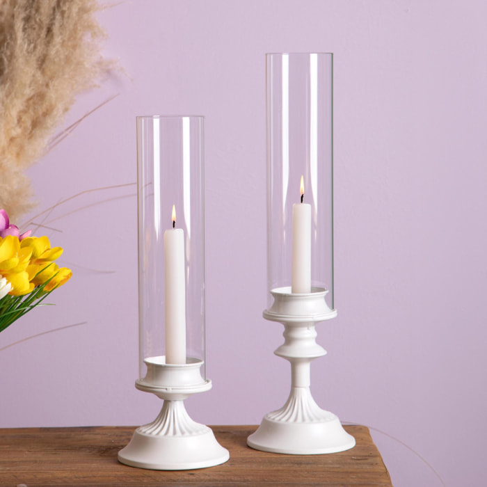 Portacandele - Pezzi 2 - 12,5xH45x12,5cm - Bianchi Dino SpA