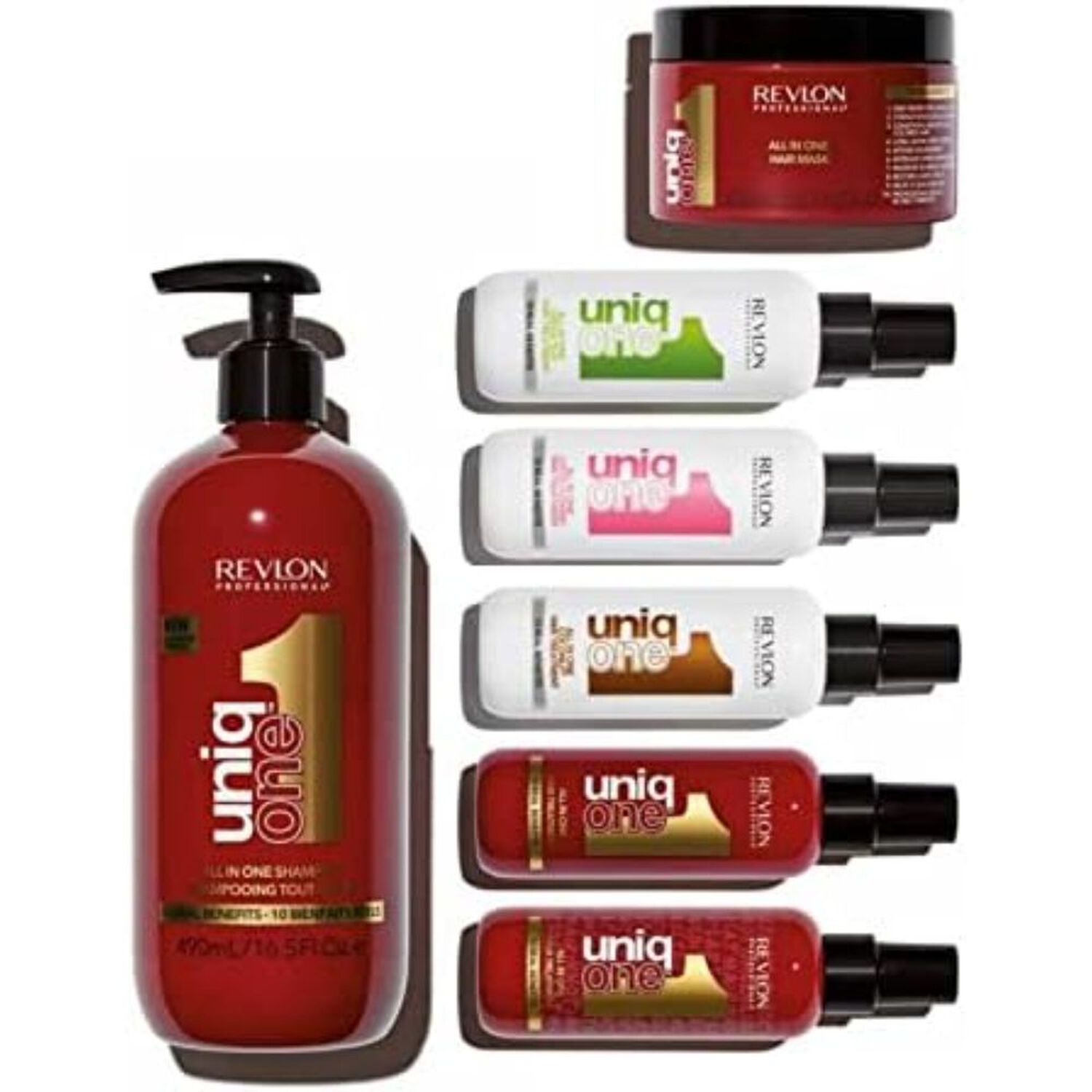 Uniqone™ - Coffret Shampoing 100ml et Masque en Spray Sans Rinçage 150ml