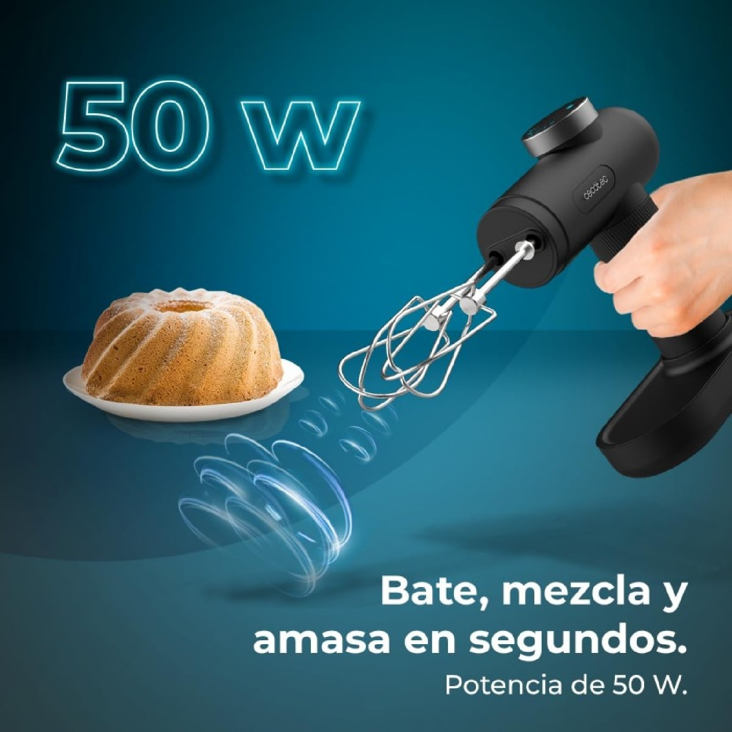 Sbattitori PowerTwist Battery Cecotec