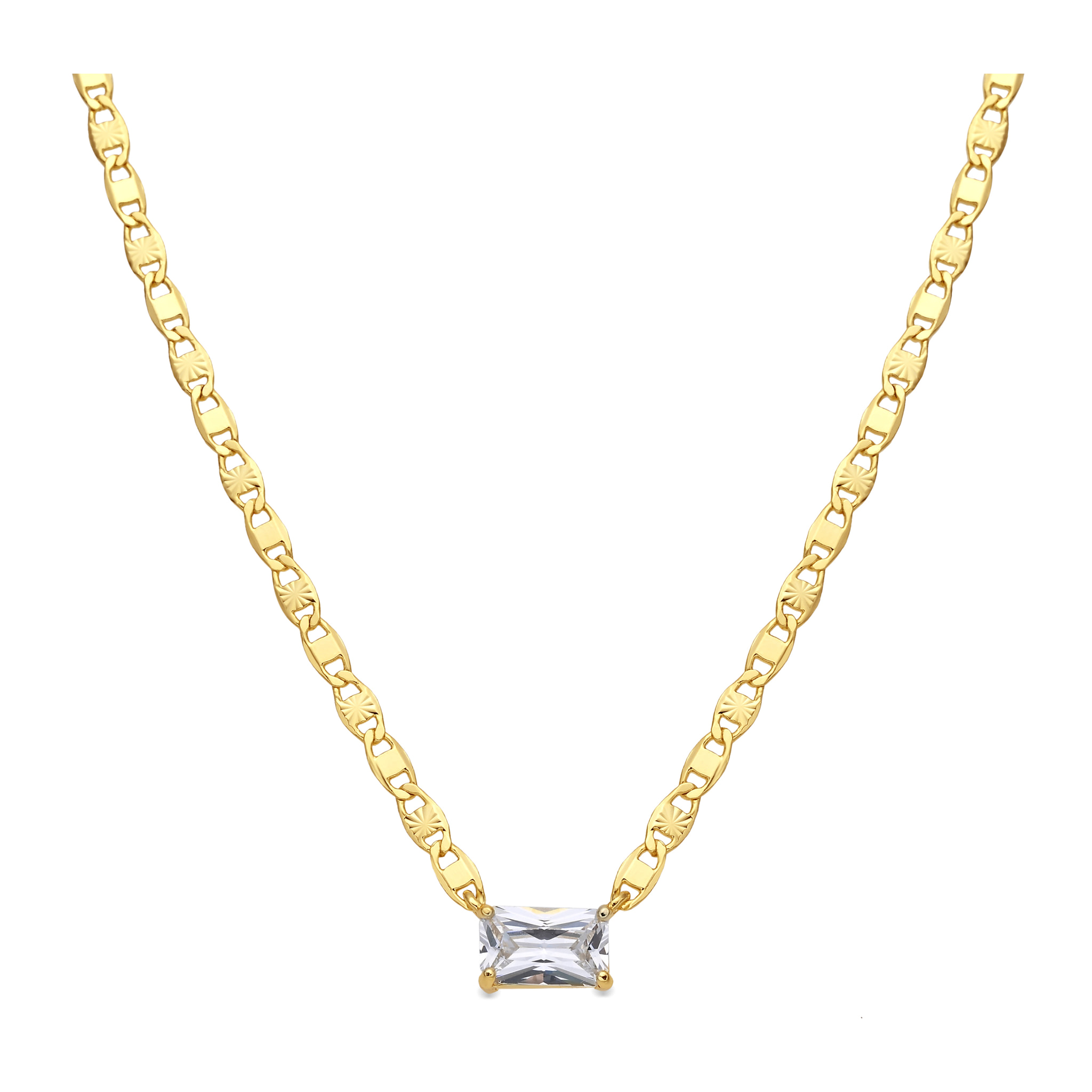 Collar Dusan acabado oro amarillo 18k
